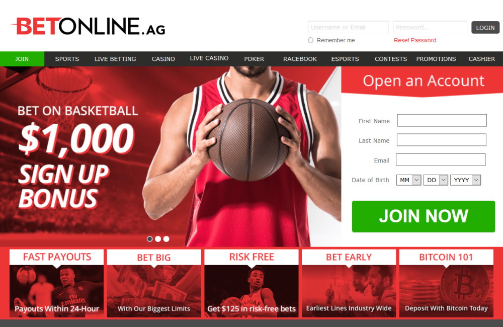 sports bet online ag