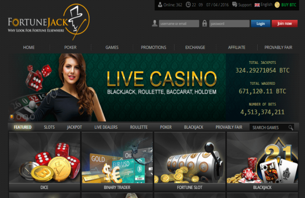 fortune jack casino review